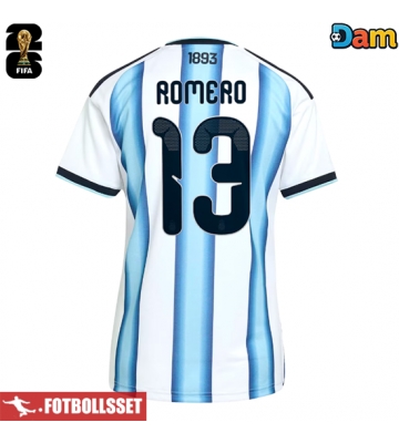 Argentina Cristian Romero #13 Hemmatröja Dam VM 2026 Kortärmad